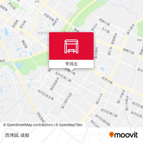 西博园地图