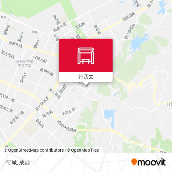 玺城地图