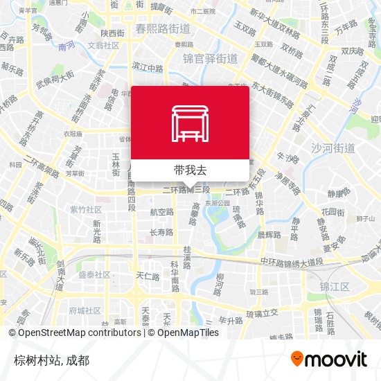 棕树村站地图