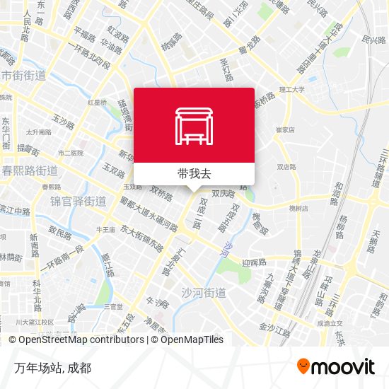 万年场站地图