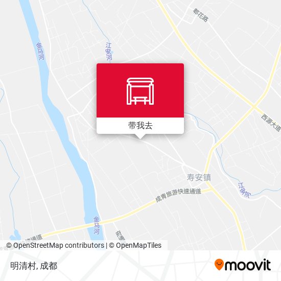 明清村地图
