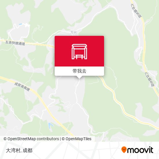 大湾村地图