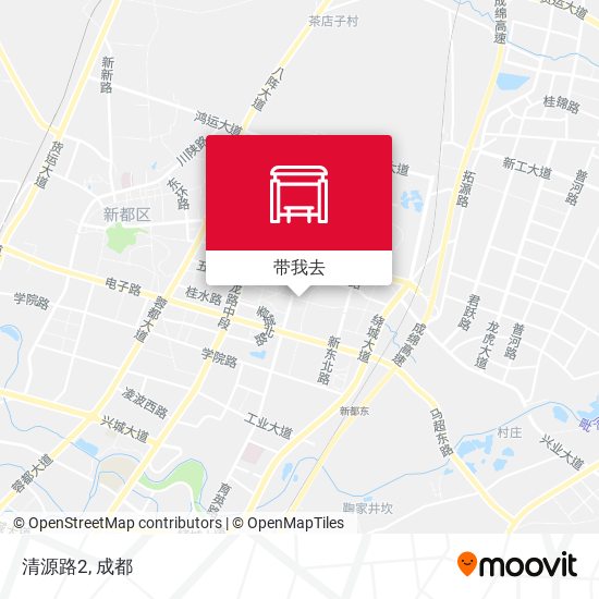 清源路2地图