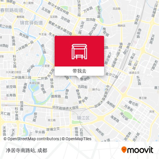 净居寺南路站地图