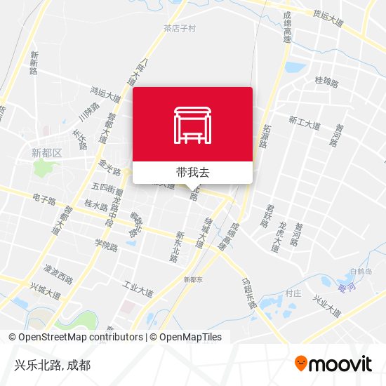 兴乐北路地图
