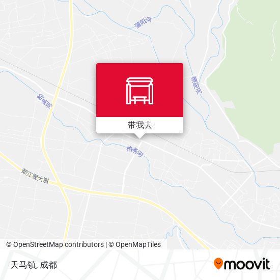 天马镇地图