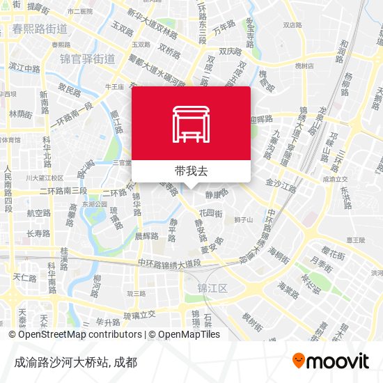 成渝路沙河大桥站地图