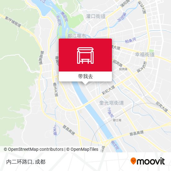 内二环路口地图