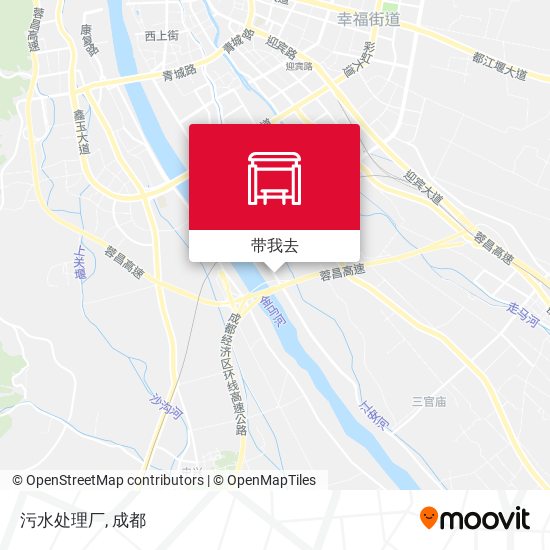 污水处理厂地图