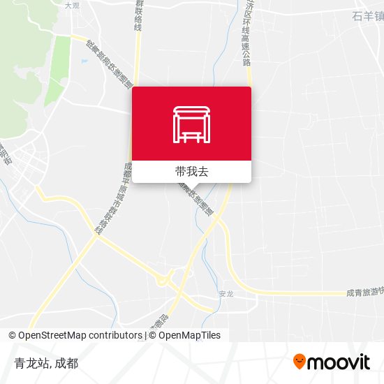 青龙站地图