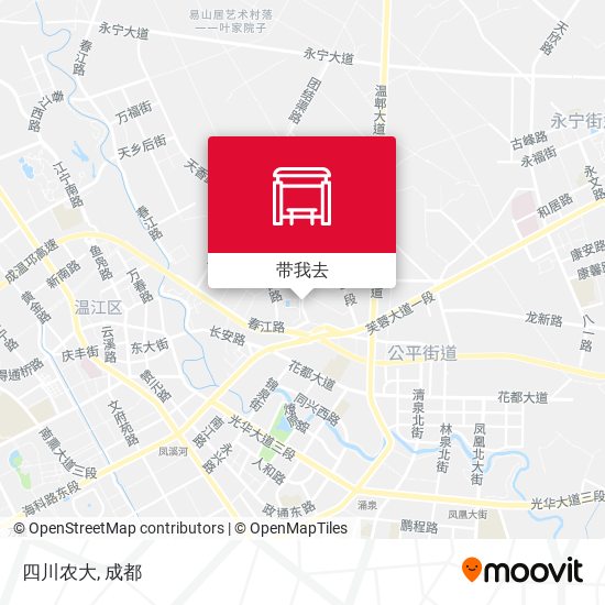 四川农大地图