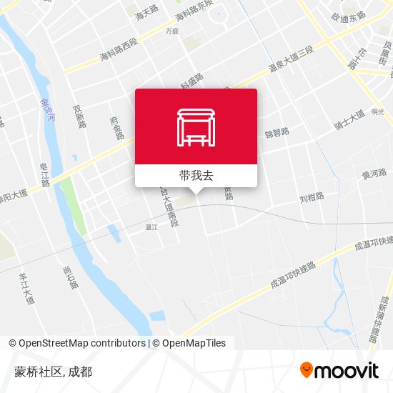 蒙桥社区地图