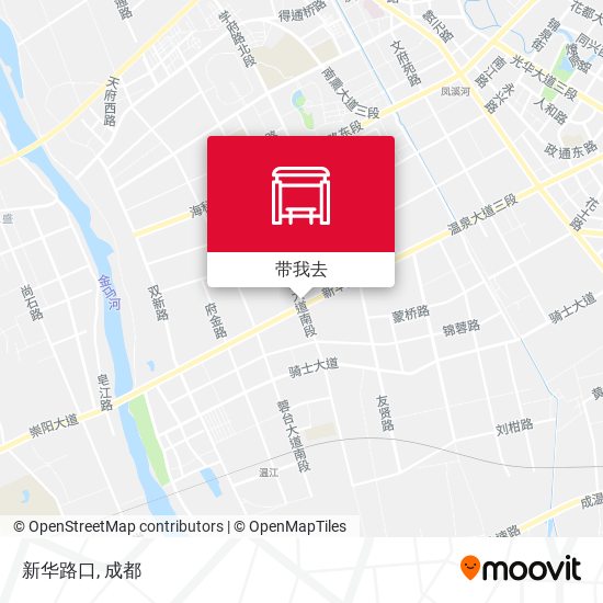 新华路口地图