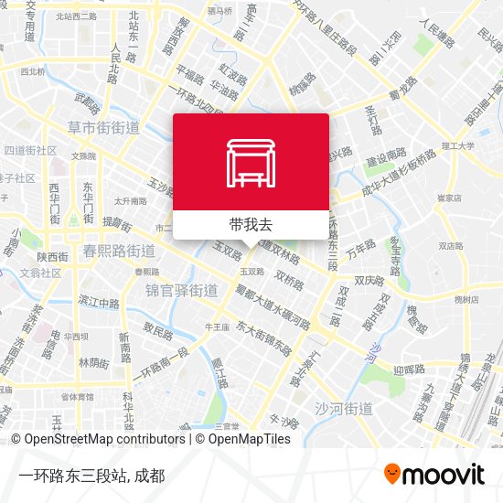 一环路东三段站地图