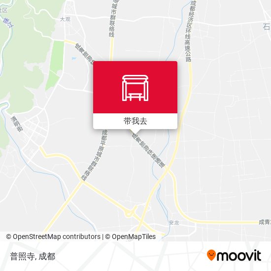 普照寺地图