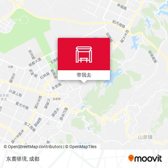 东麓驿境地图