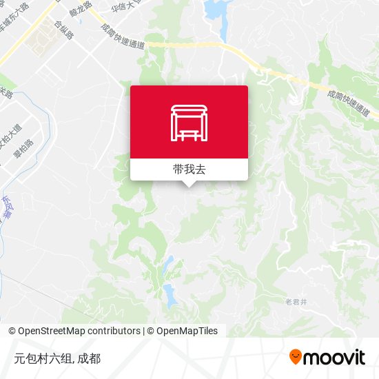 元包村六组地图