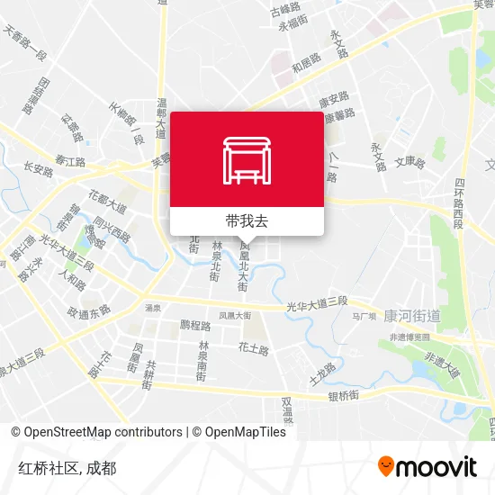 红桥社区地图