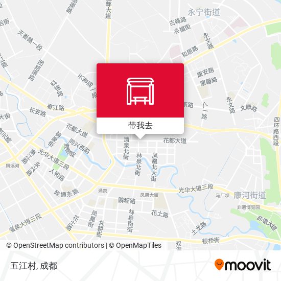 五江村地图