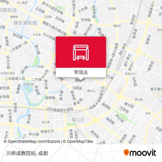 川师成教院站地图