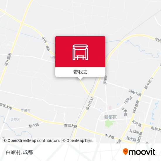白螺村地图