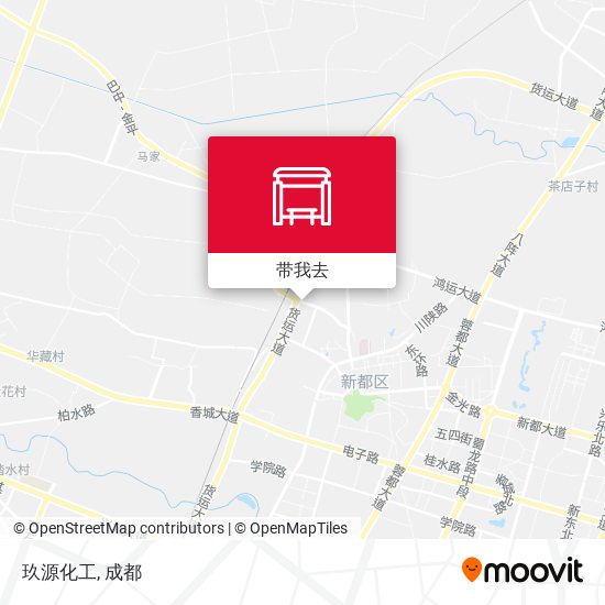 玖源化工地图