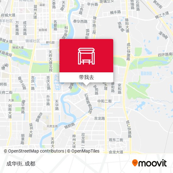 成华街地图