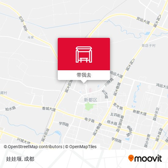 娃娃堰地图