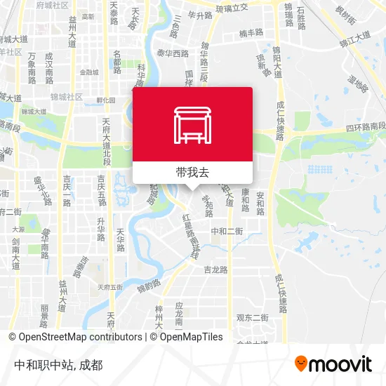 中和职中站地图