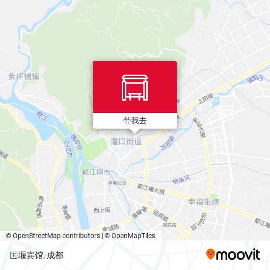 国堰宾馆地图