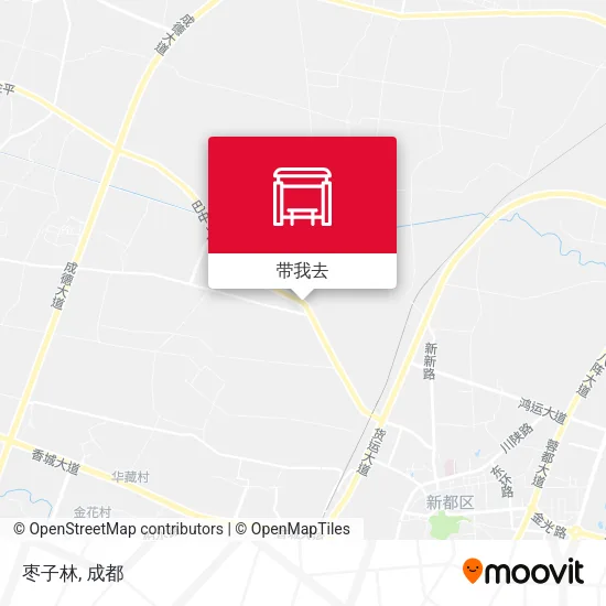 枣子林地图