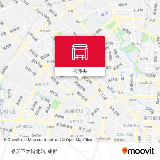 一品天下大街北站地图