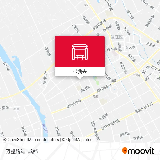 万盛路站地图