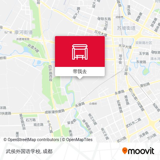 武侯外国语学校地图