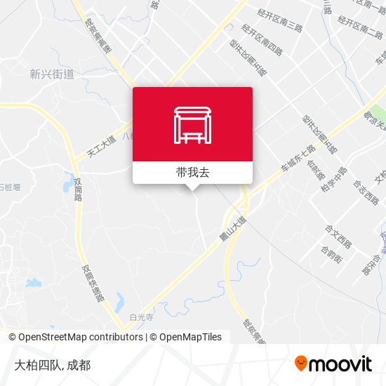 大柏四队地图