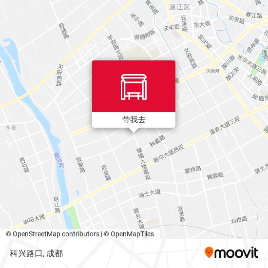 科兴路口地图