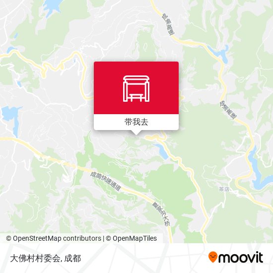 大佛村村委会地图