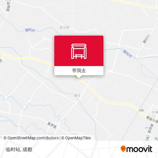 临时站地图
