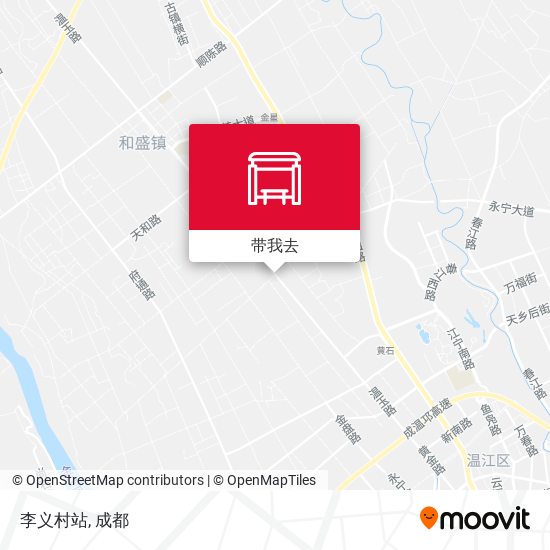 李义村站地图