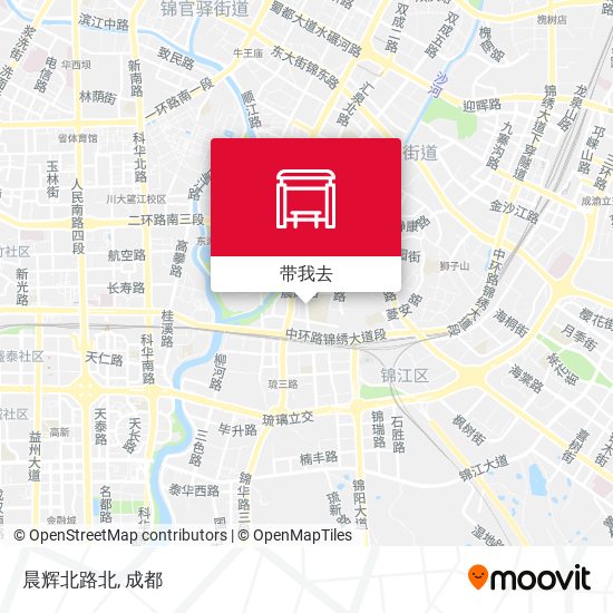晨辉北路北地图