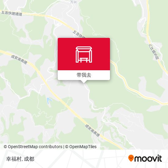 幸福村地图