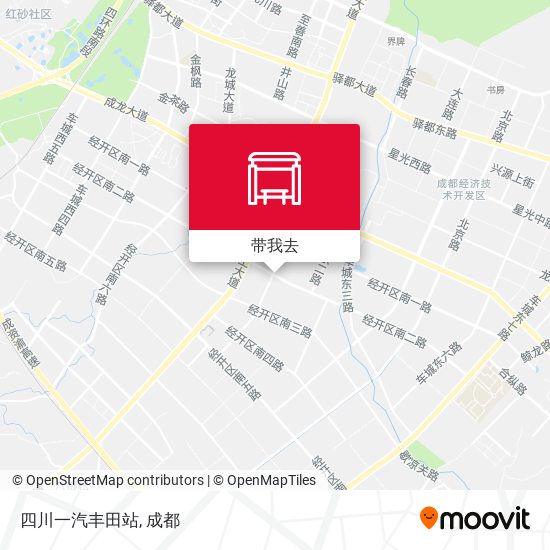 四川一汽丰田站地图