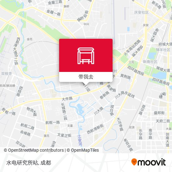 水电研究所站地图