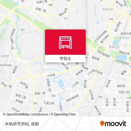 水电研究所站地图