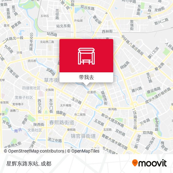 星辉东路东站地图