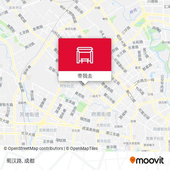 蜀汉路地图
