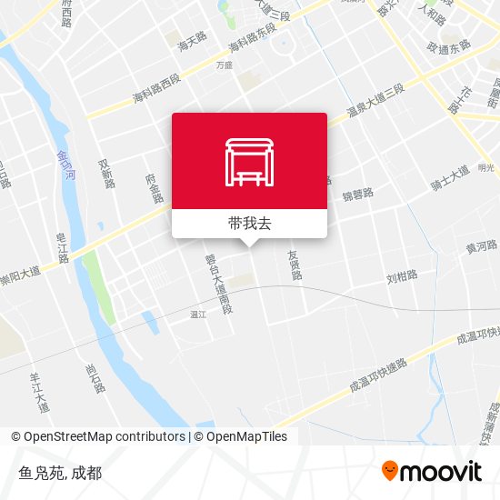 鱼凫苑地图