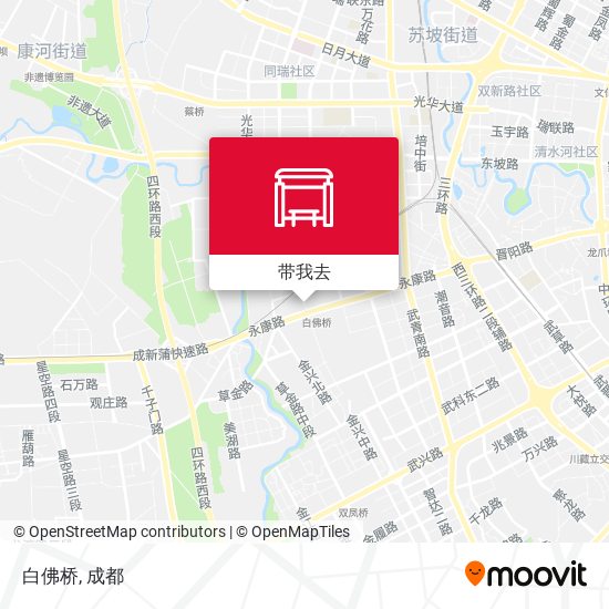白佛桥地图