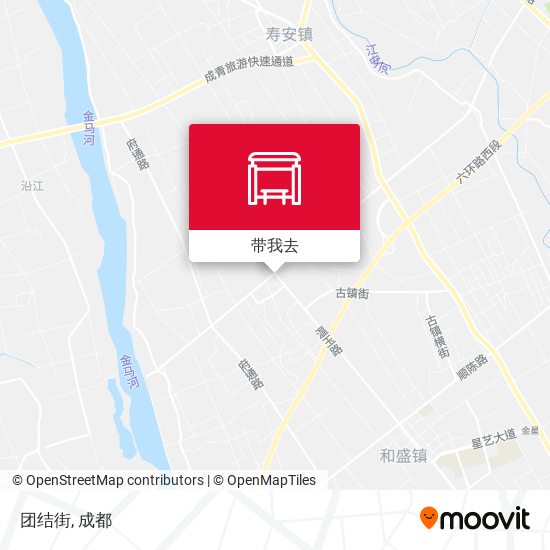 团结街地图