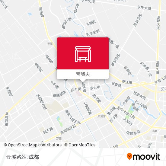 云溪路站地图